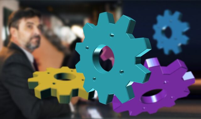 kaufmann, businessman, gears, work, productivity, mechanics, automation, marketing, concept, automation, automation, automation, automation, automation