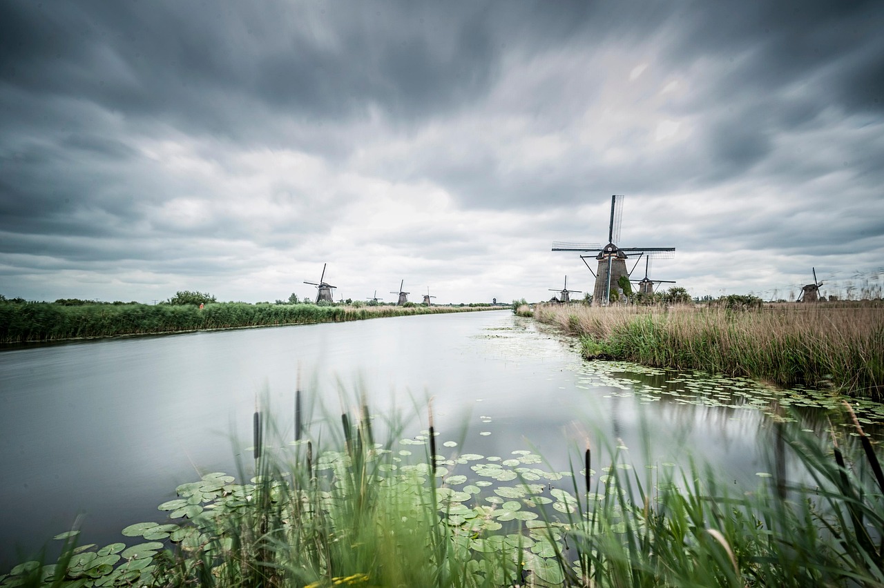netherlands, flow, windmills, landscape, covered, kinderdijk, long exposure, netherlands, netherlands, netherlands, netherlands, netherlands, landscape, landscape, landscape, landscape