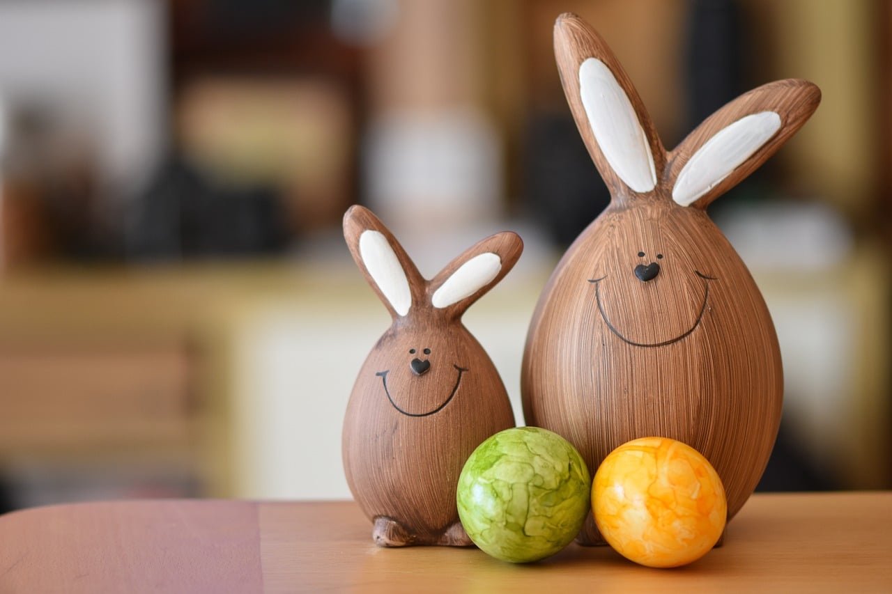 easter, easter eggs, rabbit, eggs, nature, multicoloured, coloured, easter festival, colorful, spring, cute, easter bunny, multi coloured, colored