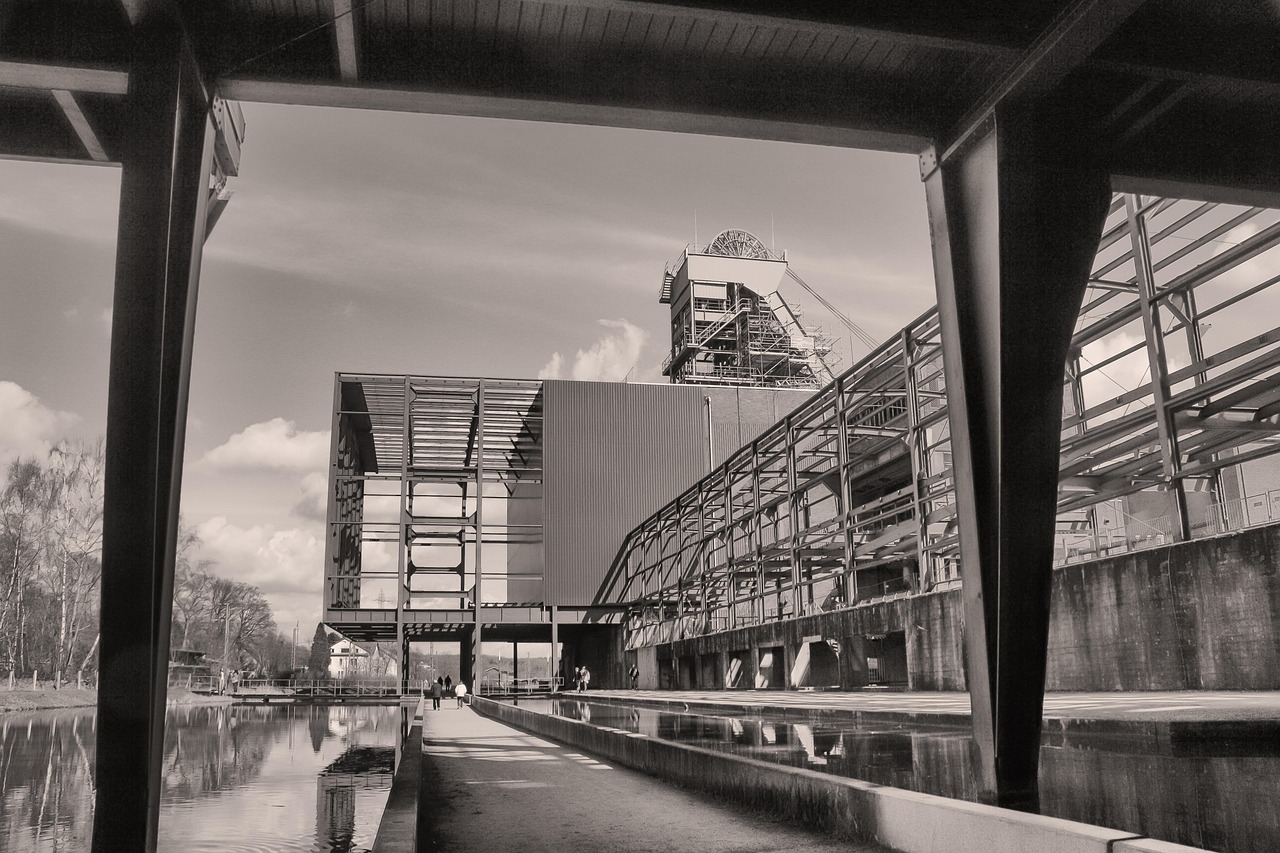 transport system, horizontal, road, industry, architecture, headframe, money, industrial plant, industrial building, mining