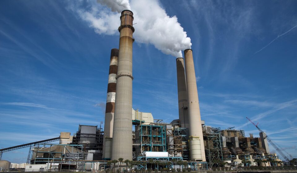 power plant, ruskin fl, florida, ruskin florida, smoke stack, plant, power, industry, energy, industrial, steam, factory, pollution, smoke, gas, tower, stack, pollute, blue plant, blue smoke, blue energy, blue plants, blue power, blue pollution, nature, blue industry