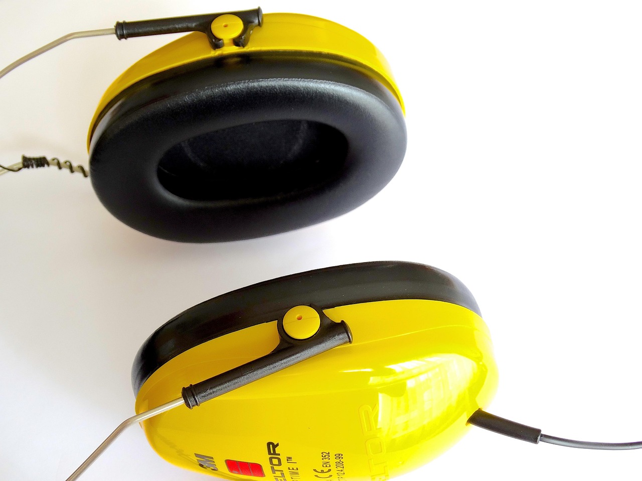 music listener, headphones, music, listen, listen to, enjoy, yellow, black, hearing protection, ear protection, earmuffs, protect, hearing protection, hearing protection, hearing protection, hearing protection, hearing protection, ear protection, ear protection, ear protection, earmuffs, earmuffs